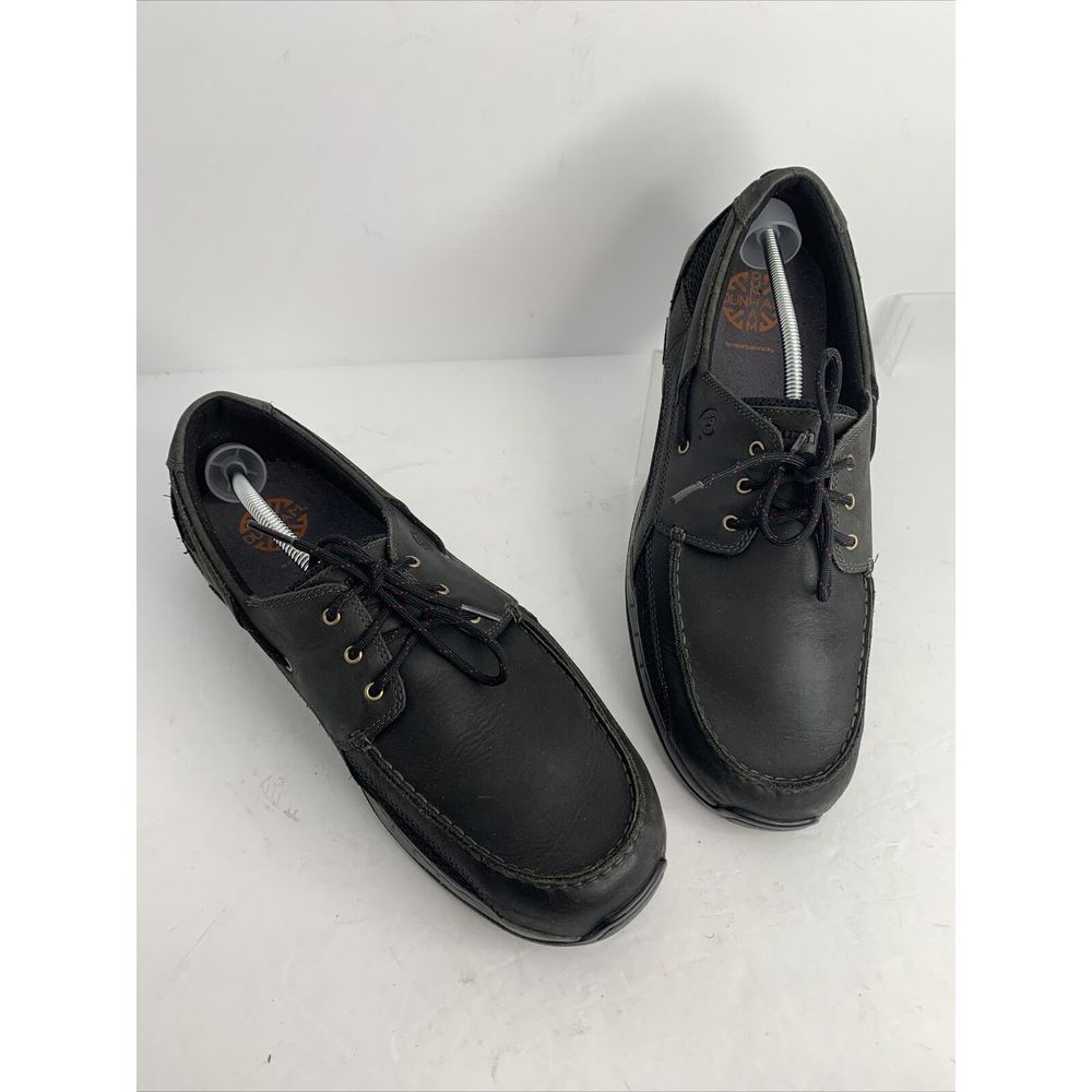 Dunham Men's Captain Black Boat Shoes‎ MCN410BK Size 13